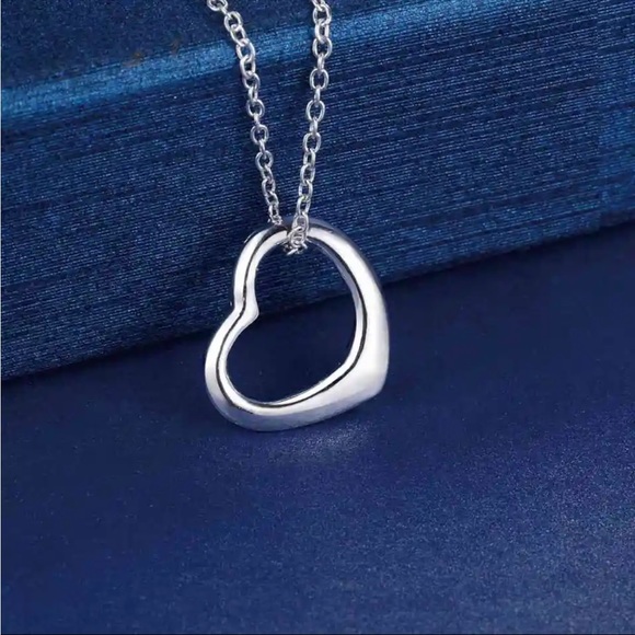 Jewelry - Sterling Silver Heart Necklace
